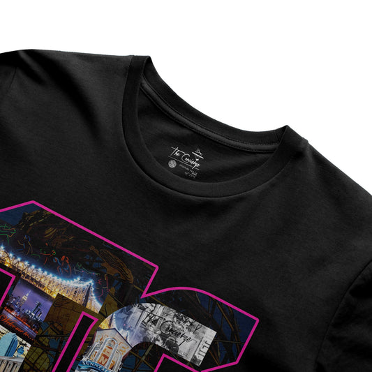 "TC Mural" Contemporary T-Shirt