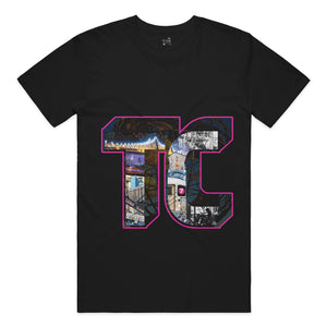 &amp;quot;TC Mural&amp;quot; Oversized T-Shirt