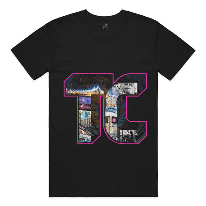 &amp;quot;TC Mural&amp;quot; Oversized T-Shirt