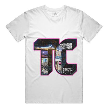 &amp;quot;TC Mural&amp;quot; Retro Oversized T-Shirt