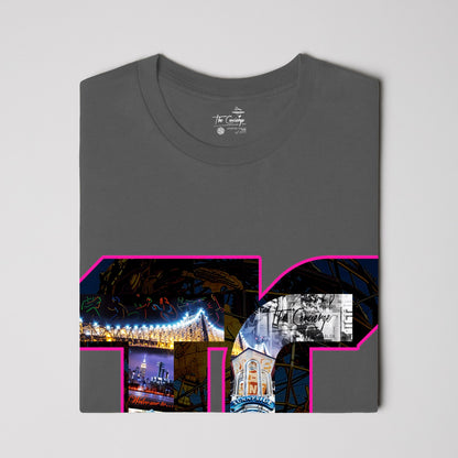 &amp;quot;TC Mural&amp;quot; Retro Oversized T-Shirt